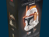 une boîte sur laquelle figure un casque de soldat clone de Lego Star Wars