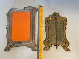 a picture of a picture frame and a ruler on a table