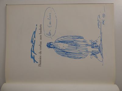 une photo représentant un dessin de poisson sur une feuille de papier