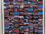 une image représentant une photo représentant une photo de voitures dans un collage