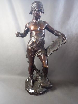 Edouard DROUOT ( 1859-1945 ) Allégorie de la poésie, importa…