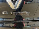 a close up of a car ' s emblem on the front of it