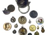 a lot of different items that are on a white surface