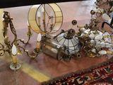 a table that has a lot of different items on it