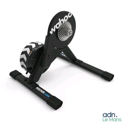 wahmoo magnetic exercise bike trainer with seat and handlebars