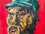une image représentant un tableau d'un homme avec une pipe à la bouche
