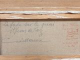 an old picture of a piece of paper with writing on it