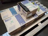a stack of boxes sitting on top of a pallet