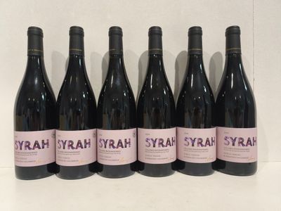 6 Bouteilles Syrah 2024 Collines Rhodaniennes Domaine Gisèle…