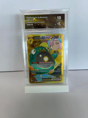 Carte Pokémon Ampibidou Ex 188/159 carte gradée Collect aura…