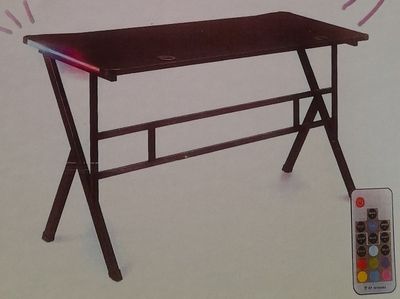 a picture of a picture of a desk with a remote control