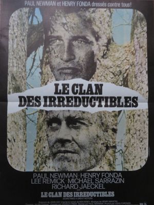 Affiche française du film « Le Clan des irréductibles », avec Paul Newman et Henry Fonda