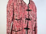 a pink and black jacket on a mannequin mannequin mannequin mannequin mannequin mannequin mannequin mannequin mann