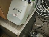 a box with a sign on it sitting on a counter
