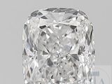 un diamant taille « coussin » avec un diamant blanc au centre