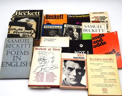 Samuel Beckett. Réunion de 14 volumes en anglais, certains e…