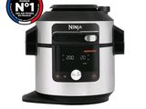 an image of a close up of a pressure cooker with the words ninja on it