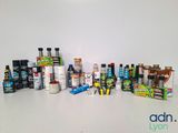 many different types of products on the table