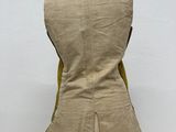 an image of a mannequin wearing a tan jacket and brown pants