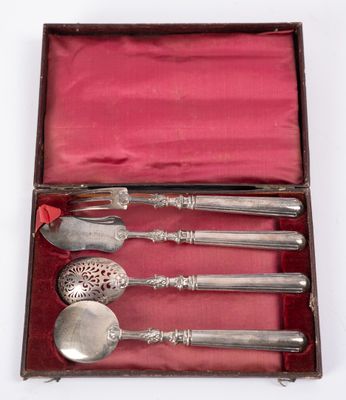 Service à bonbon en argent, poids : 152 g