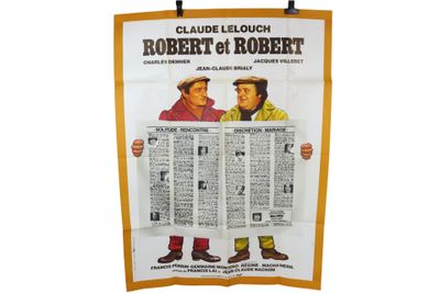 Michel LANDI (1932-2025). Affiche du film "Robert et Robert"…