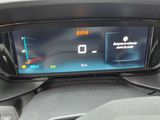 the dashboard of a car with a digital display on it