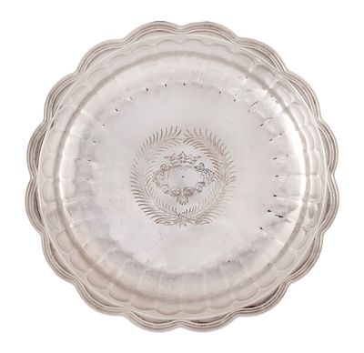 RARE JATTE creuse en argent, BREST vers 1718-1723 par Guillaume HAMON 