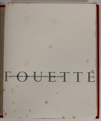 [Livres Illustrés] – Antoni GUANSÉ – Jean BRETON : Fouetté.