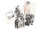 plusieurs photos en noir et blanc d'une femme et d'un homme