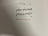 the back cover of a book with a picture of a woman ' s face on it