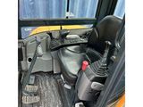 a picture of the inside of a construction vehicle