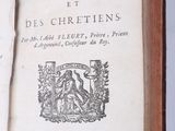 an open book with a picture of a man and a woman on it
