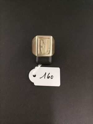 an image of a close up of a metal object on a table