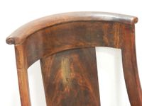 Paire de chaises dossier gondole en acajou mouluré, pieds sa… (photo 3)