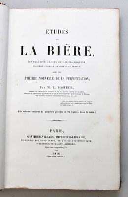 an open book with a black and white title on it