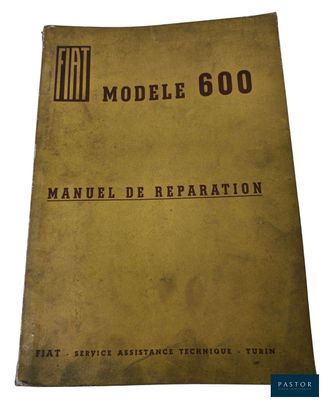 a brown book with the words model 600 on it