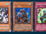 three cards of different types are shown on a blue background