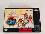 an old nintendo game box with a picture of a group of superheros on it