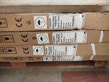 four boxes of food sitting on top of a pallet