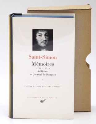 an open book with a picture of a man in a suit and tie