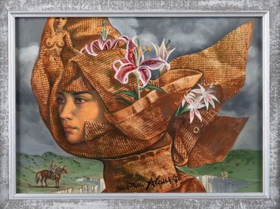 Jean-Pierre ALAUX (1925-2020). "Vision impossible", huile su…