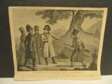 une vieille photo représentant un groupe d'hommes en uniforme