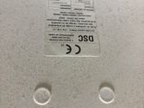 a close up of a white box with a label on it