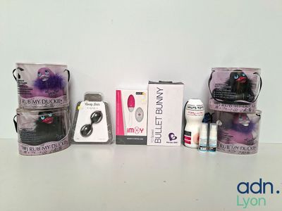 a lot of items that are sitting on a table
