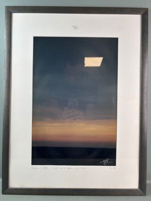 HOMMAGE A ROTHKO Photo encadrée, signée (photographe non ide…