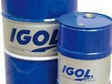 two blue barrels sitting next to each other on a white surface