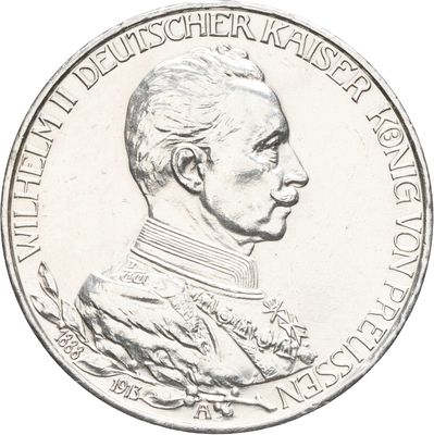 une image représentant une pièce d'argent sur laquelle figure le portrait d'un homme