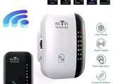 an image of a wifi router is shown with a remote control