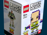 boîte Lego contenant une figurine de Buzz l'Éclair tirée du film Toy Story