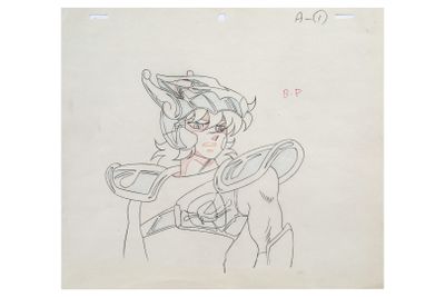 an image of a drawing of a woman in a hat